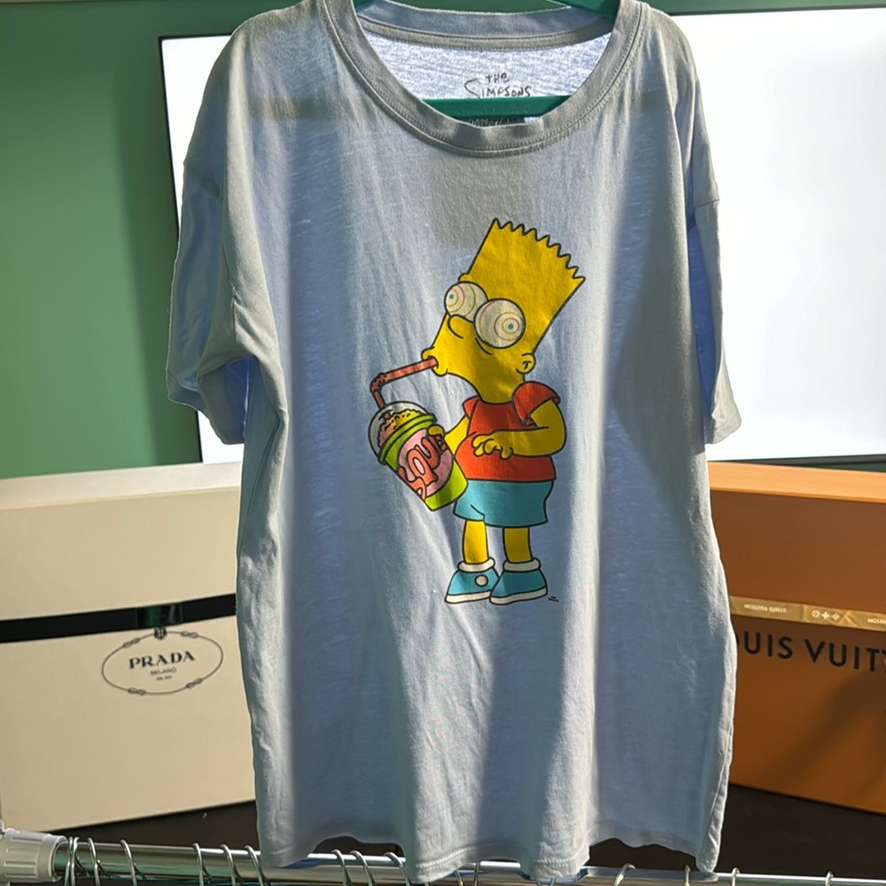 BART Simpson youth large T shirt